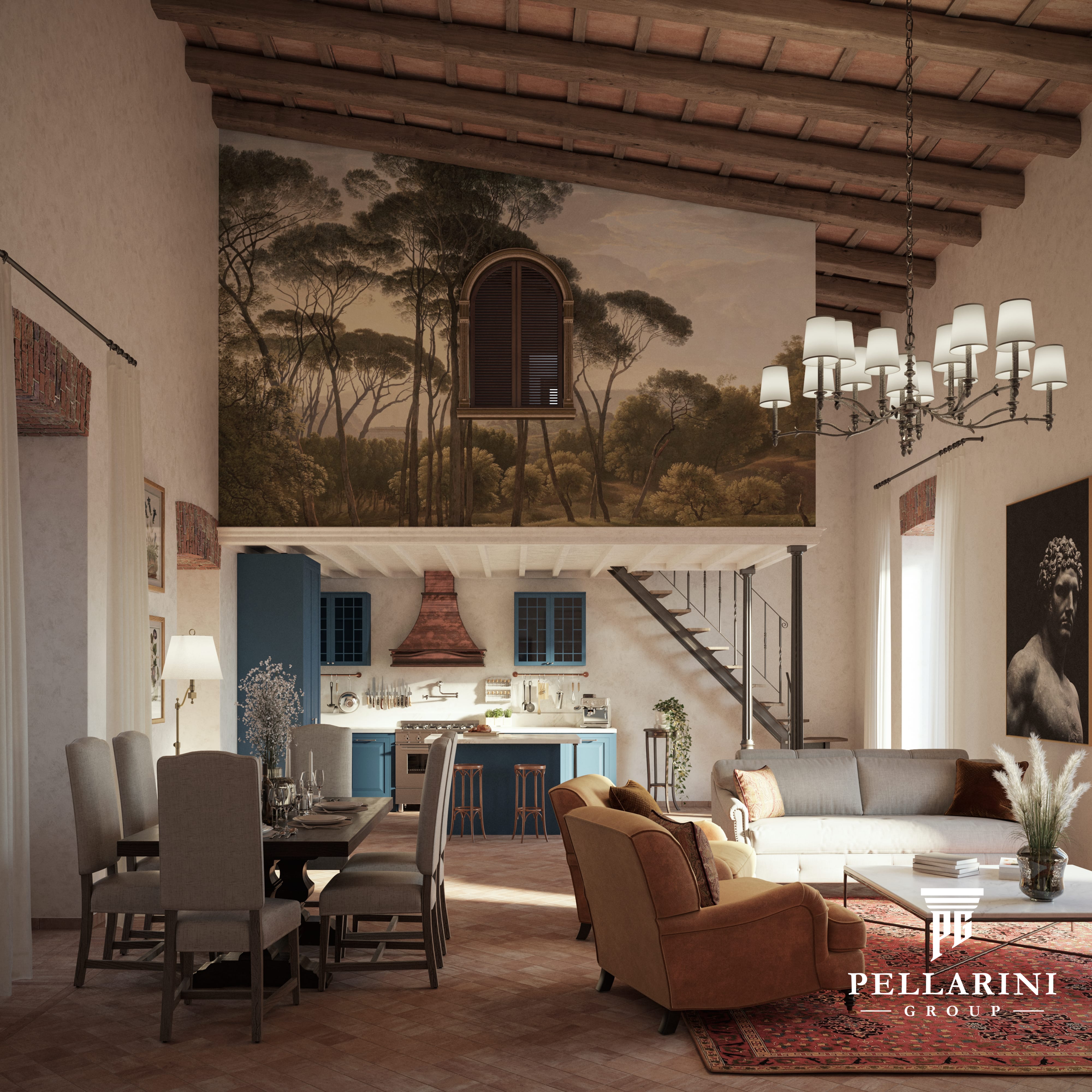 PG_Palazzo_Ricci_Res10_Livingandkitchen